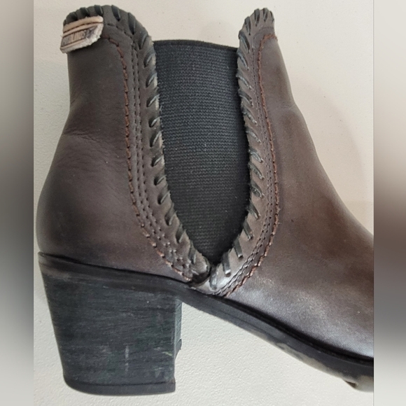 Pikolinos Leather Andorra Chelsie Ankle Pull-On Boot Block Heel - 36 US 5.5/6 - Picture 14 of 16